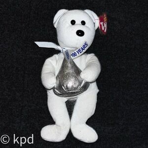 8” Ty Beanie Baby HUGSY Hershey Kisses Bear Walgreen's Excl. MWMT Plush Stuffed